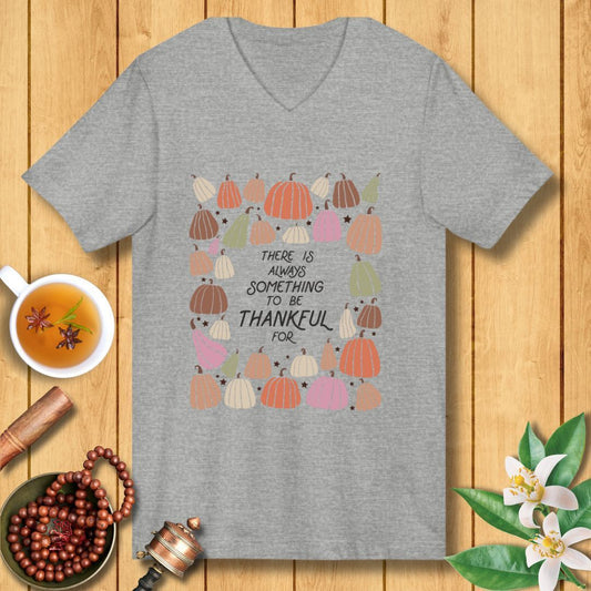 Always Thankful Unisex V-Neck T-Shirt