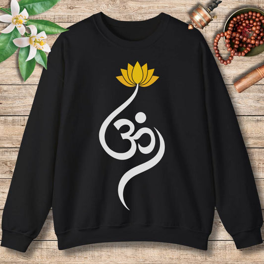 Lotus Om Symbol Sweatshirt