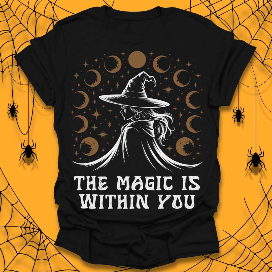 Mystic Witch Magic Halloween T-Shirt