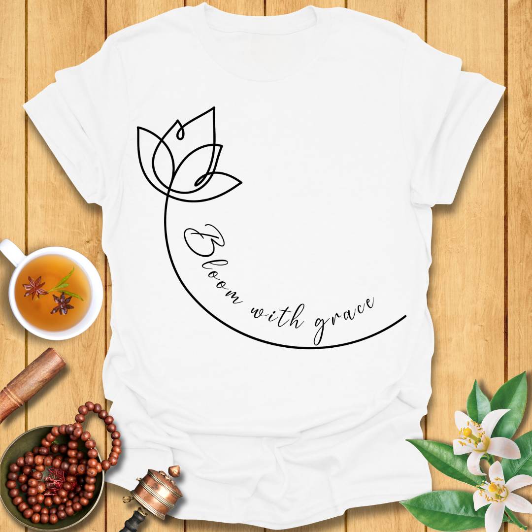 Bloom with Grace - T-Shirt