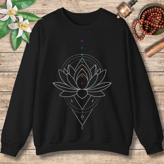 Chakra Lotus Alignment Sweatshirt