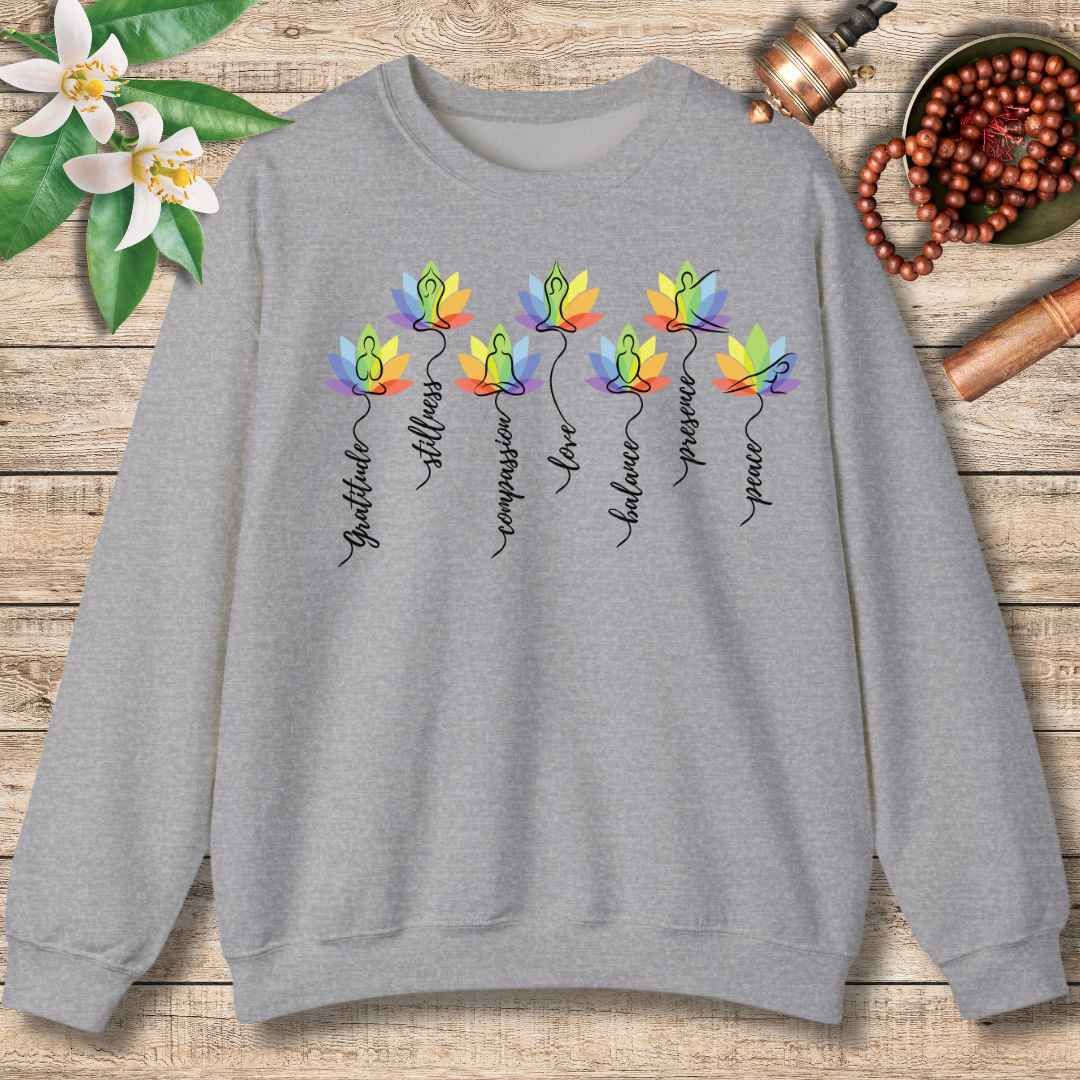 Chakra Lotus Sweatshirt