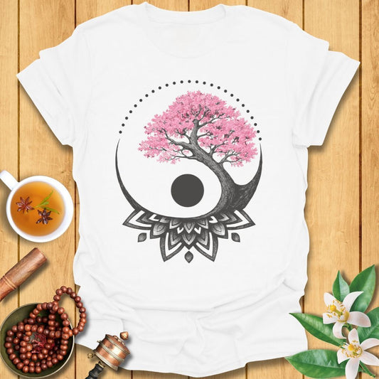 Cherry Blossom Mandala T-Shirt