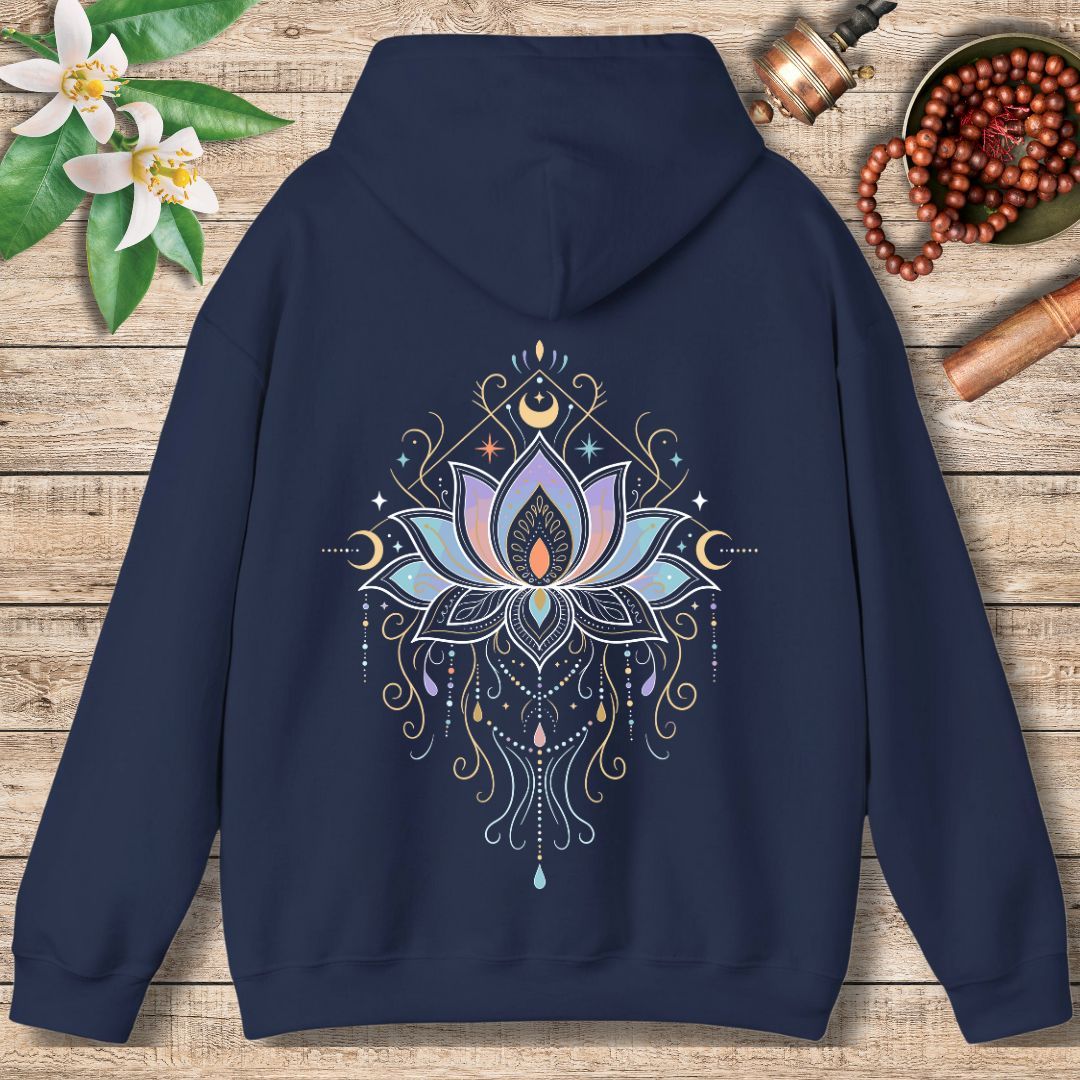 Cosmic Lotus (Back Only) Hoodie