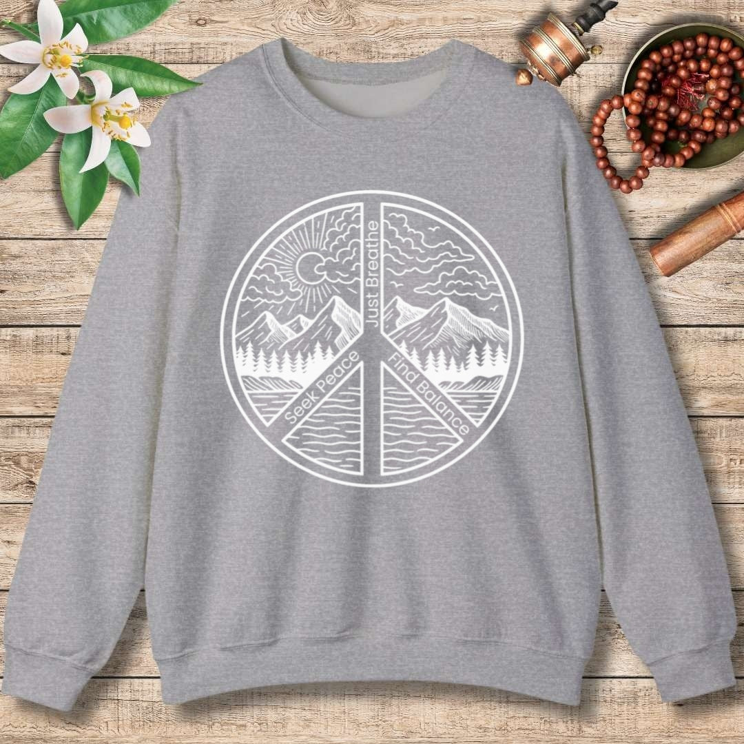 Peace Symbol Sweatshirt