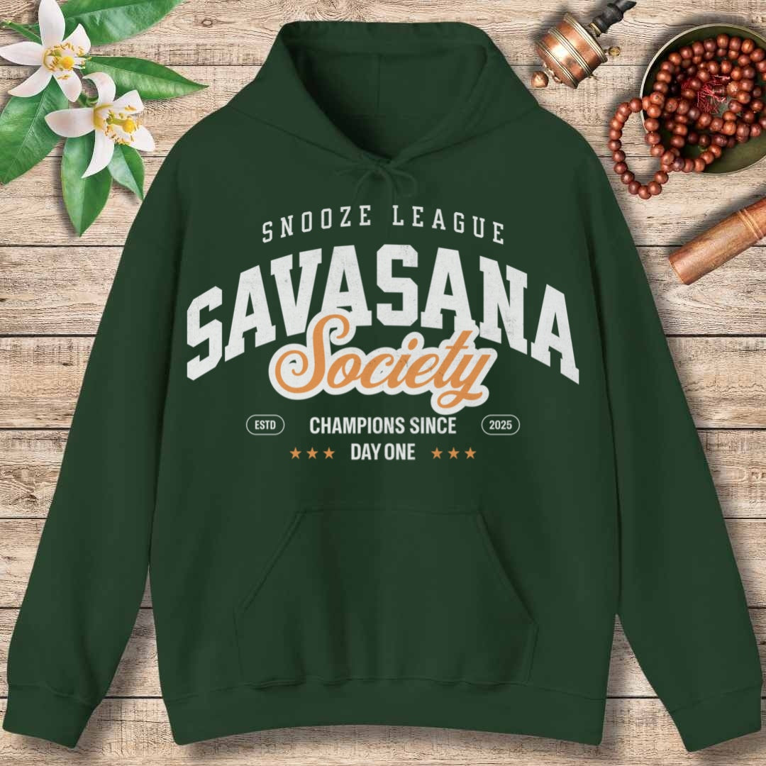 Savasana Society (Front) Hoodie
