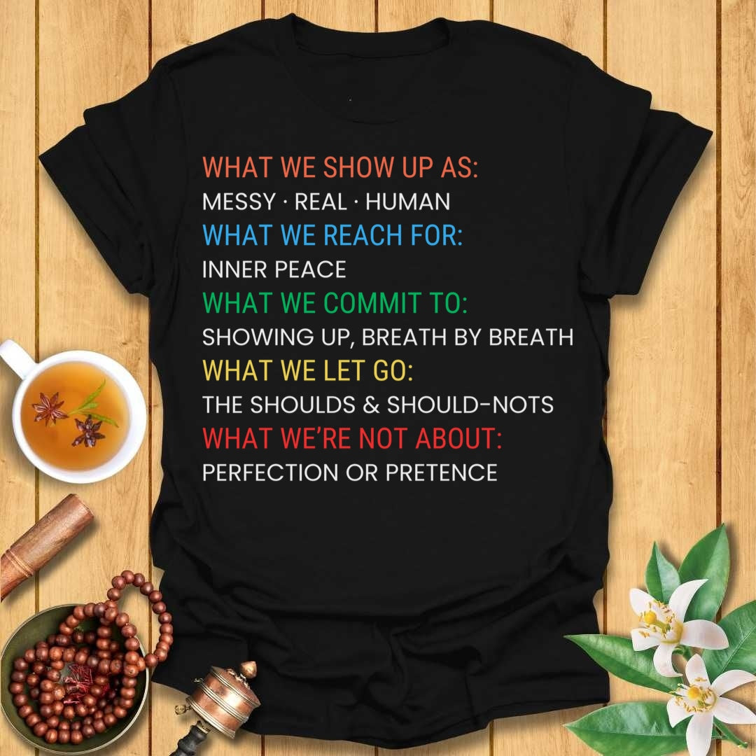 Inner Peace Yoga Mantra T-Shirt