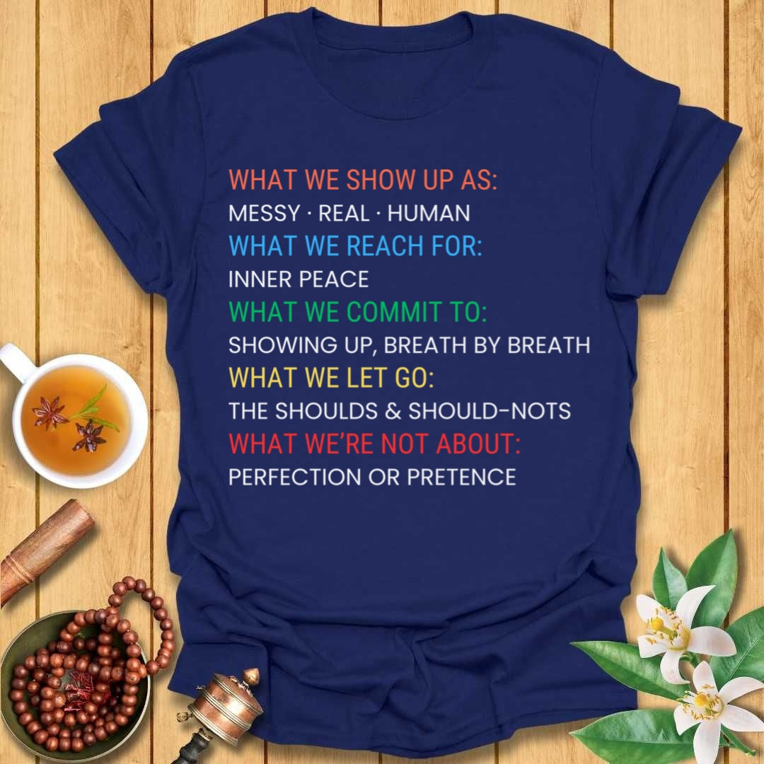 Inner Peace Yoga Mantra T-Shirt