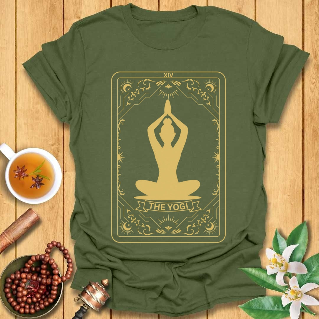 The Yogi - Tarot Card T-Shirt