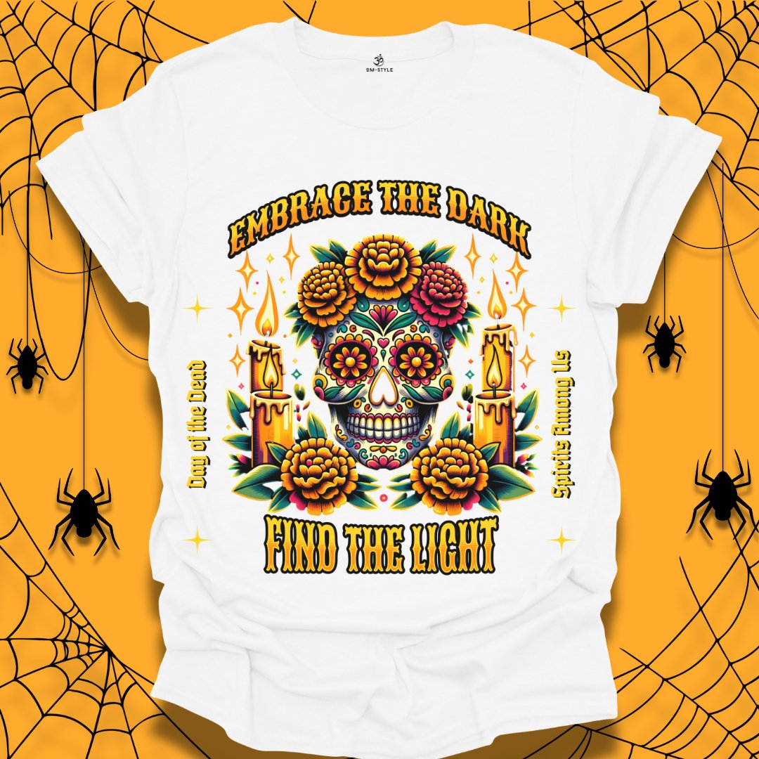 Floral Skull Halloween T-Shirt