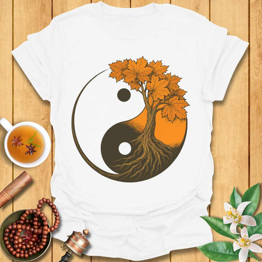 Fall Yin Yang T-Shirt