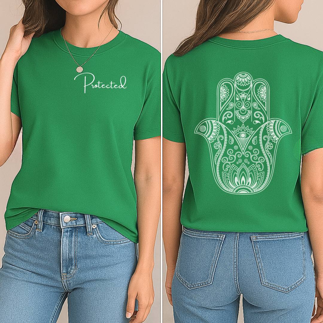 Harmony Hand T-Shirt (Front + Back)