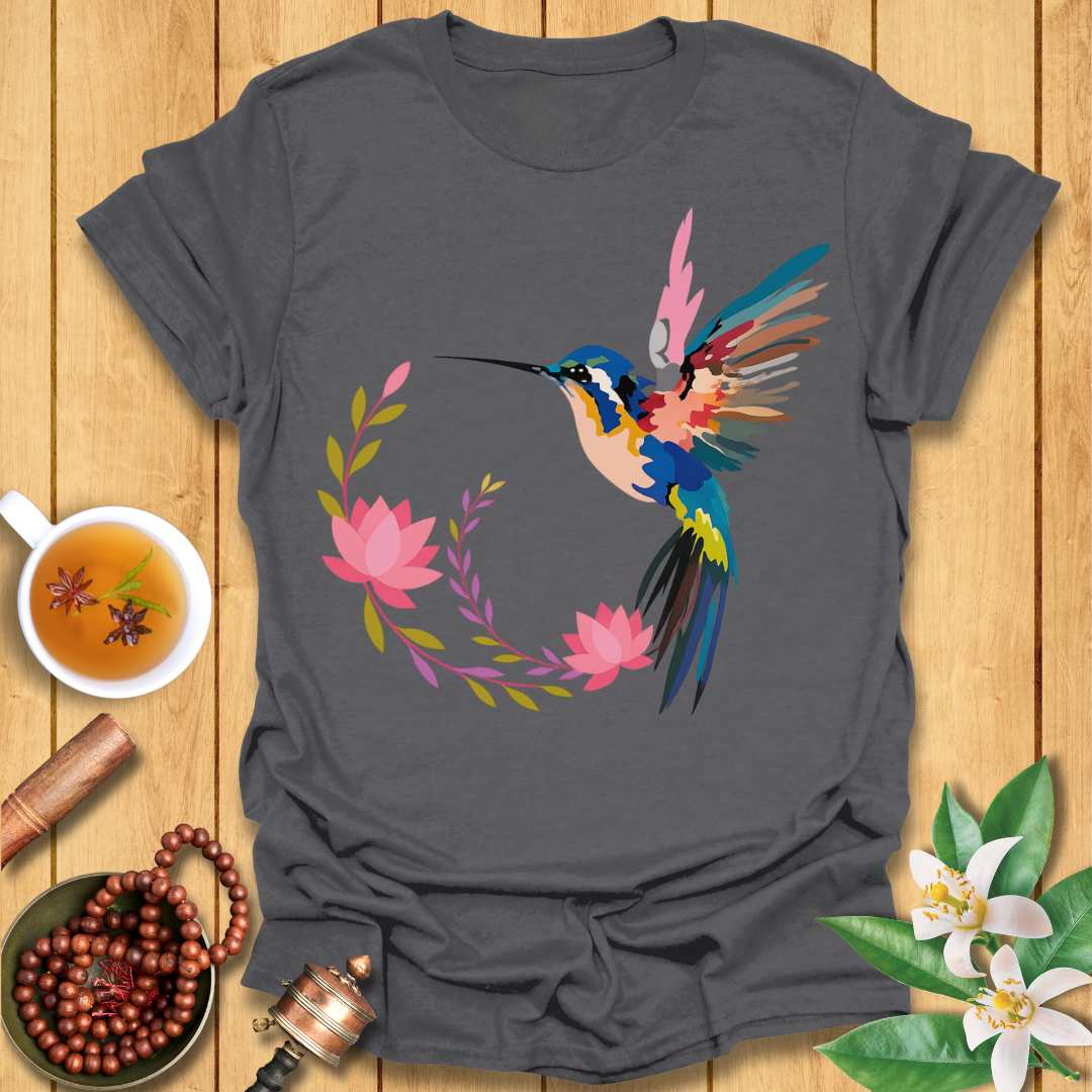 The Humming Bird Lotus T-Shirt
