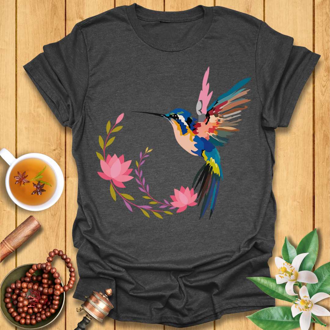 The Humming Bird Lotus T-Shirt