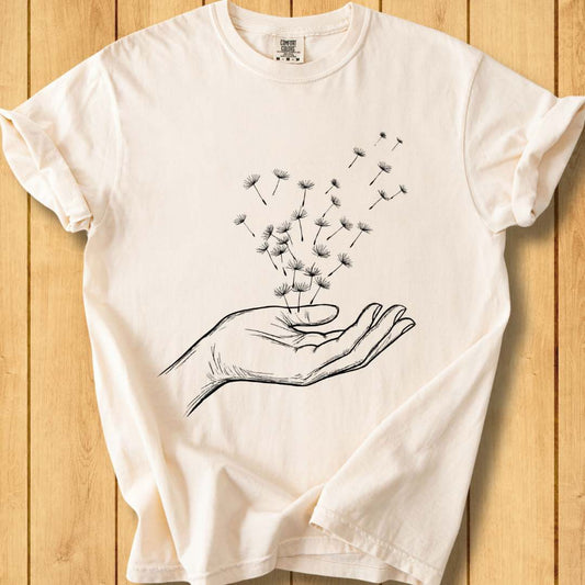 Let Go Unisex Dyed T-Shirt