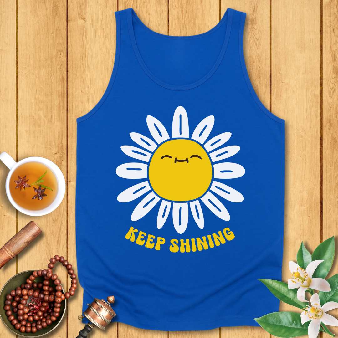 Keep Shining Unisex Jersey Tank