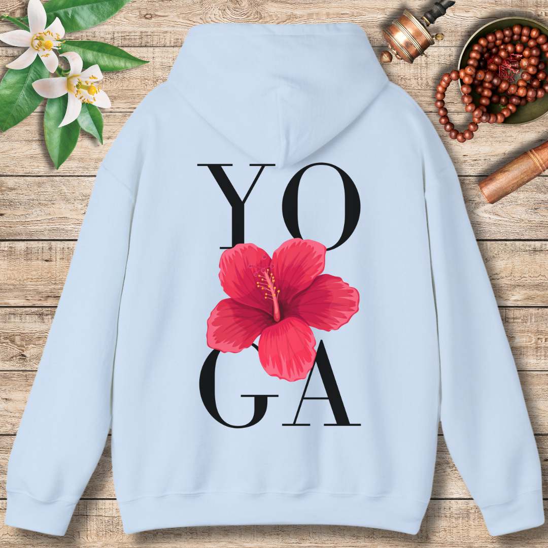 Yoga in Bloom (Back Only) Hoodie
