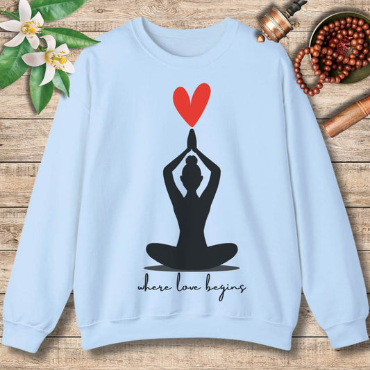 Where Love Begins Sweatshirt