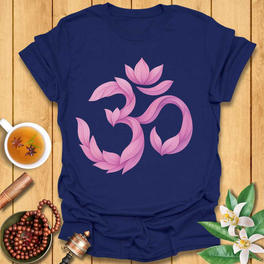 Serene Lotus Om T-Shirt