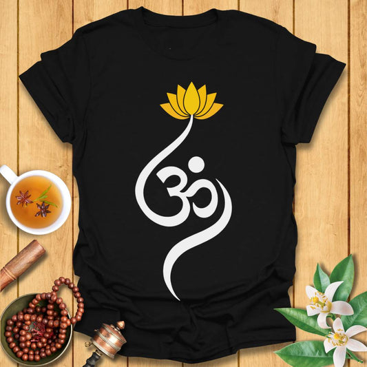 Lotus Om Symbol T-Shirt