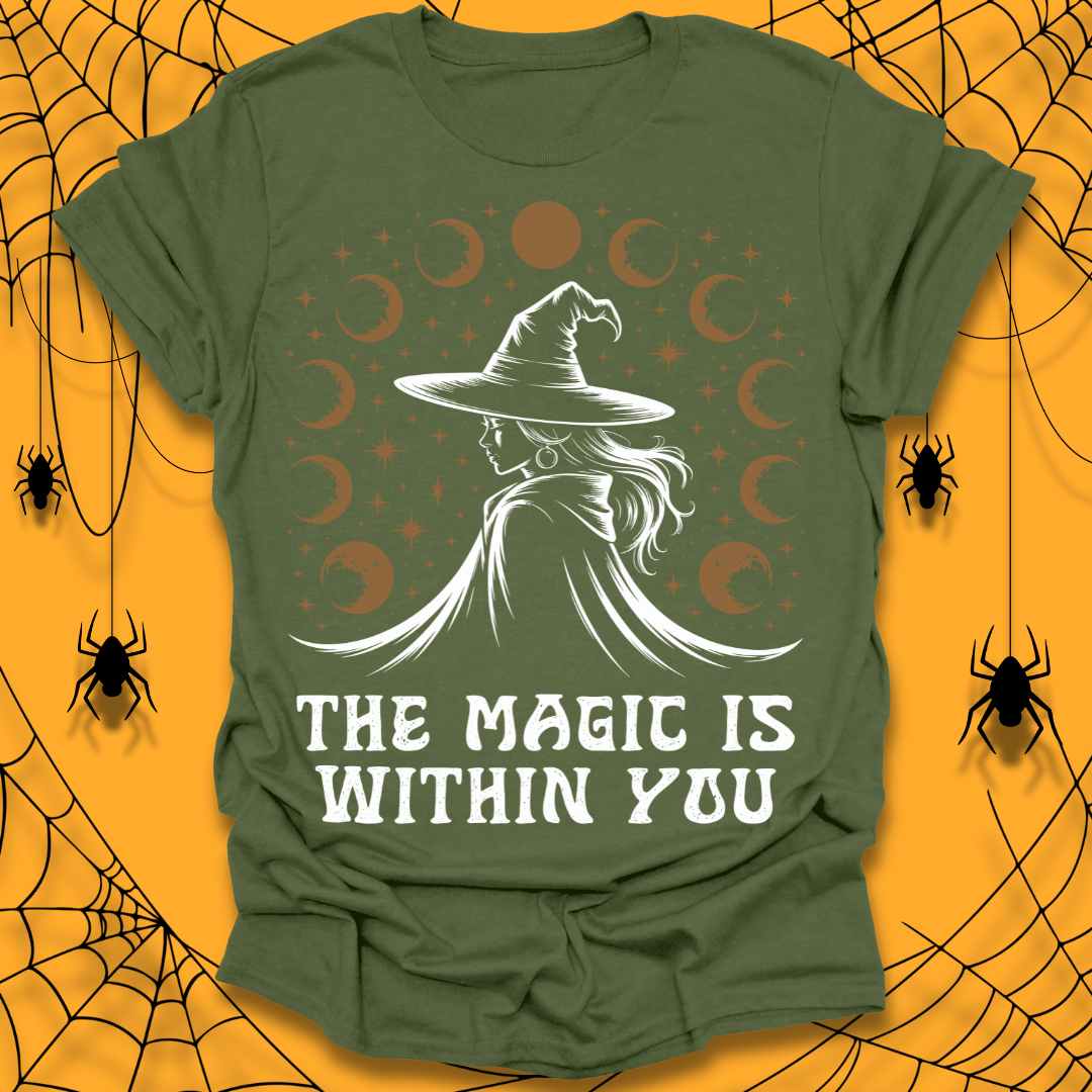 Mystic Witch Magic Halloween T-Shirt