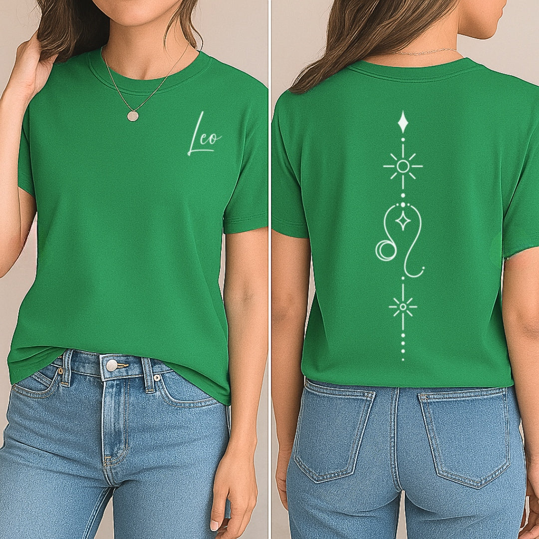 Minimalist Leo Zodiac T-Shirt
