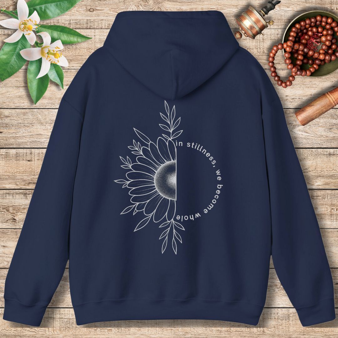 Minimalist Sunflower (Back Only) Hoodie