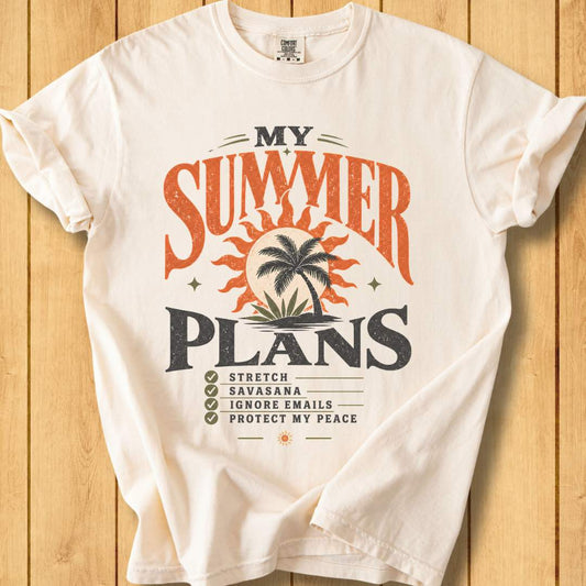 My Summer Plans Unisex - Dyed T-Shirt