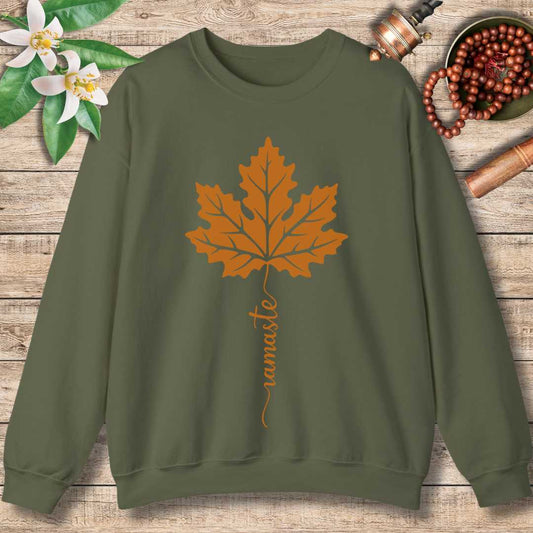 Namaste Maple Leaf Sweatshirt