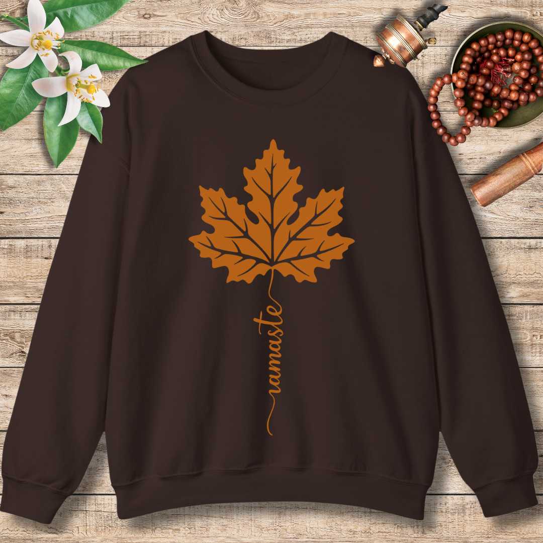 Namaste Maple Leaf Sweatshirt