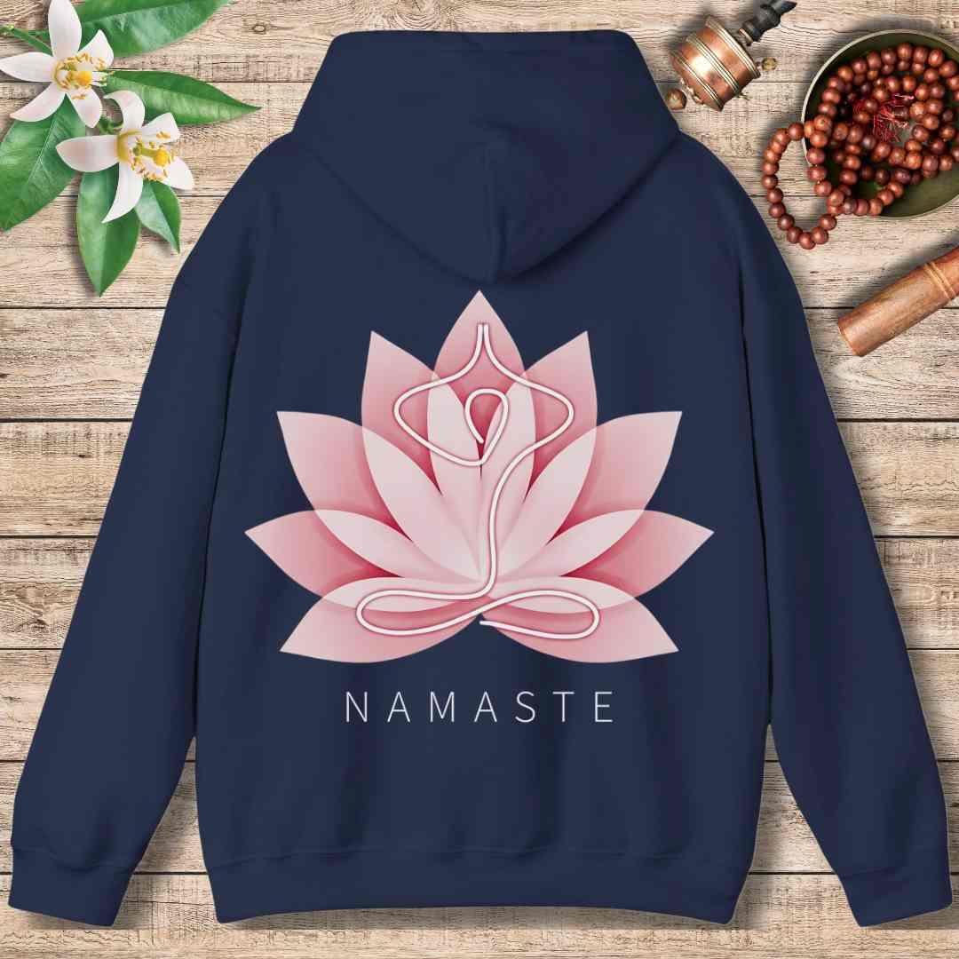 Namaste Blossom (Back Only) Hoodie