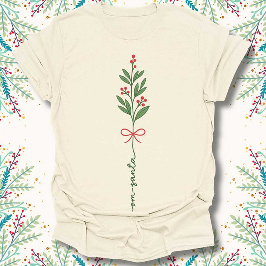 Om Santa Christmas T-Shirt