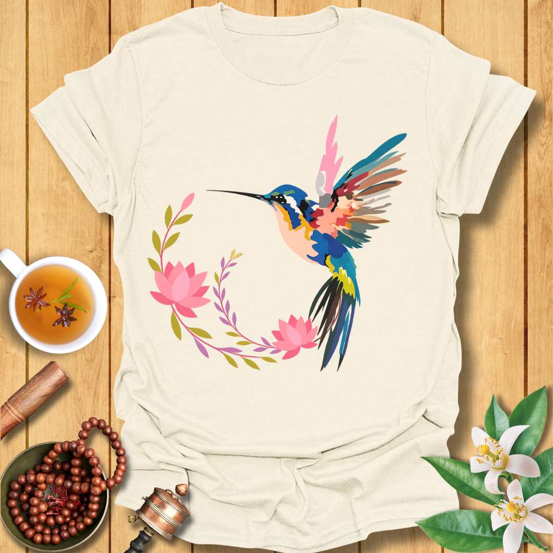 The Humming Bird Lotus T-Shirt