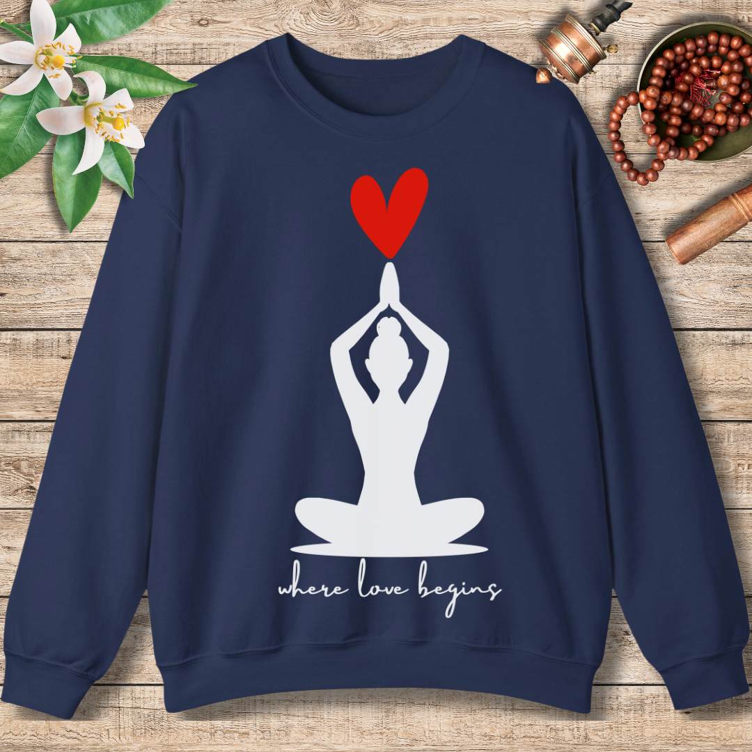 Where Love Begins Sweatshirt