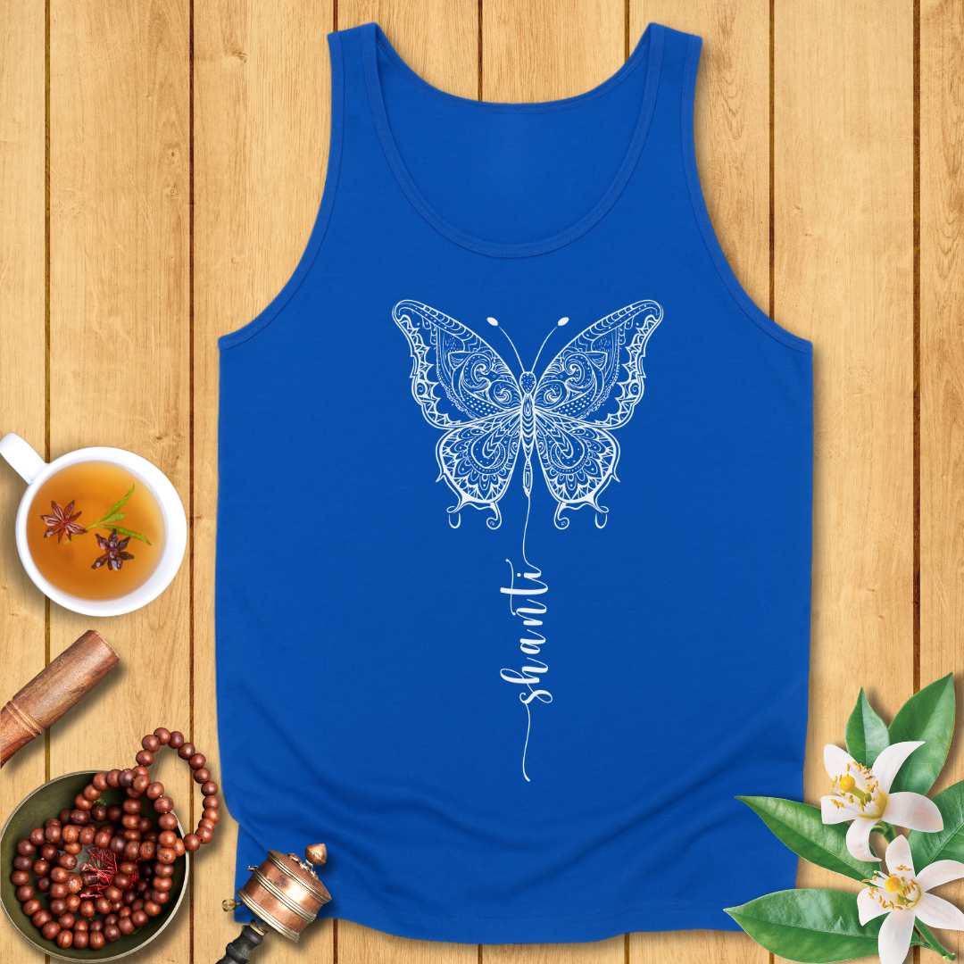 Shanti Butterfly Unisex Jersey Tank