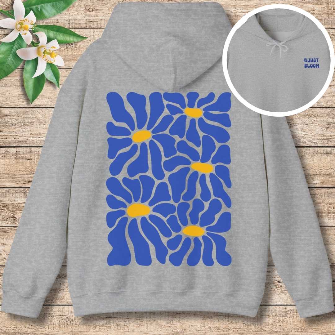 Just Bloom Hoodie (Front and Back)