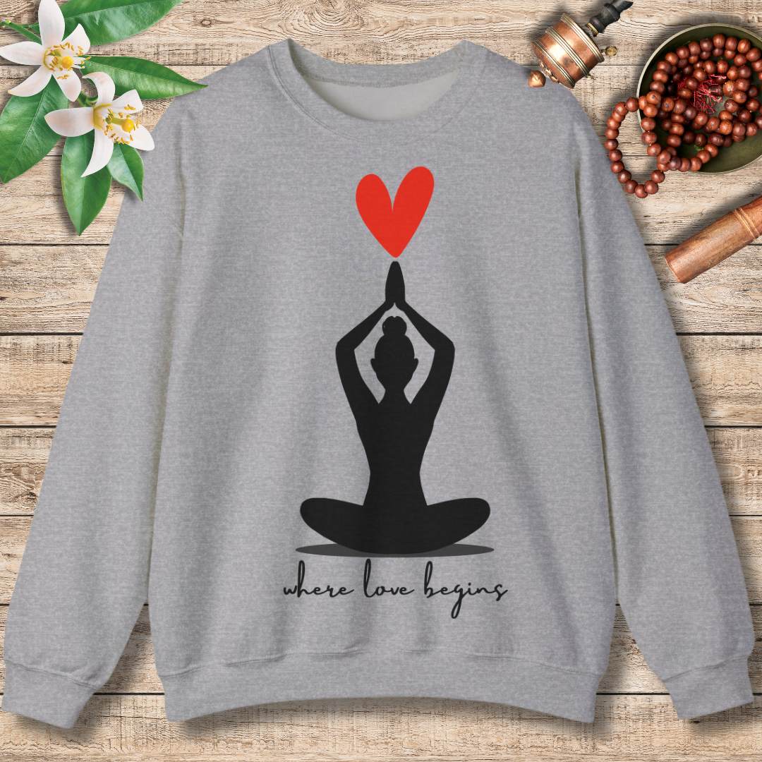 Where Love Begins Sweatshirt