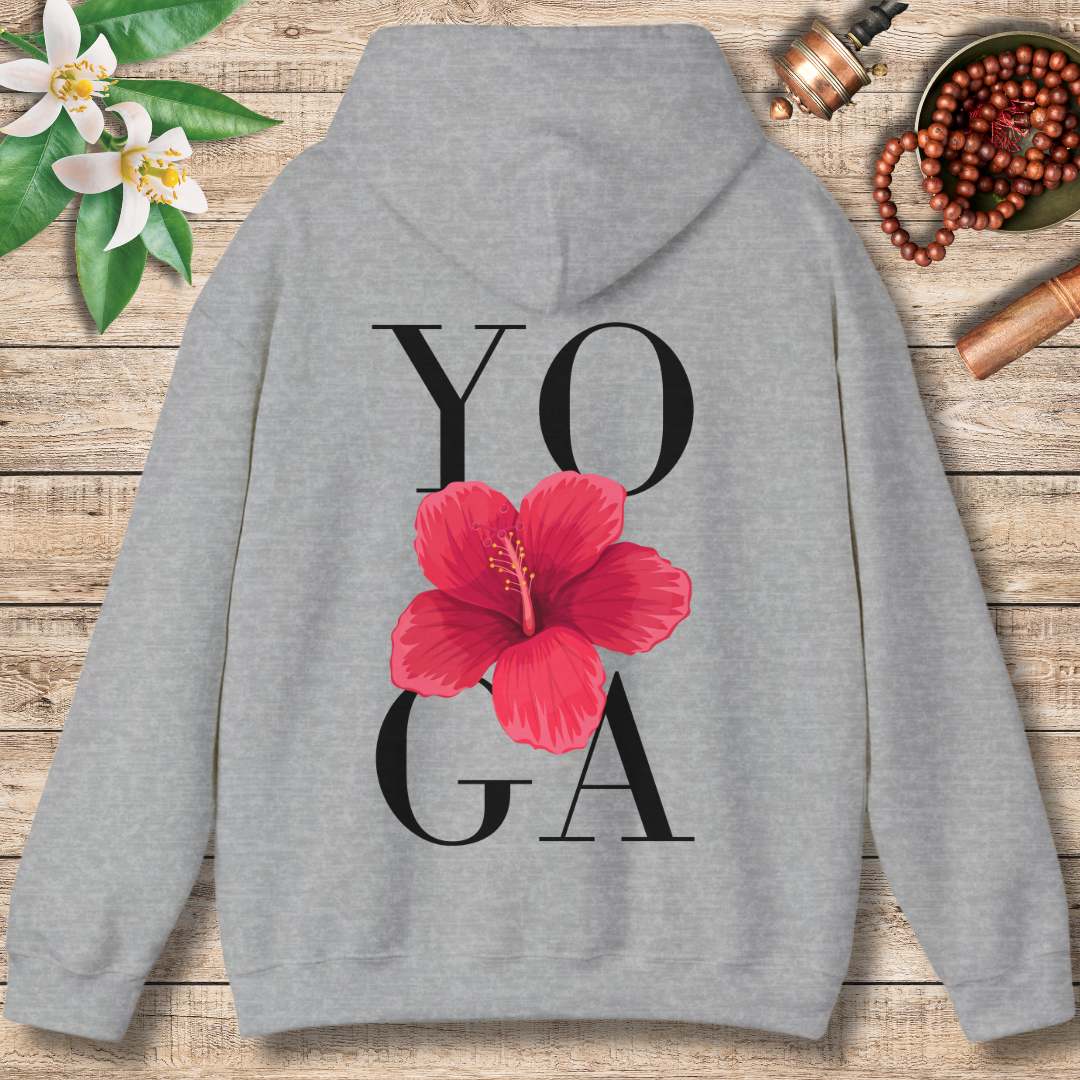 Yoga in Bloom (Back Only) Hoodie