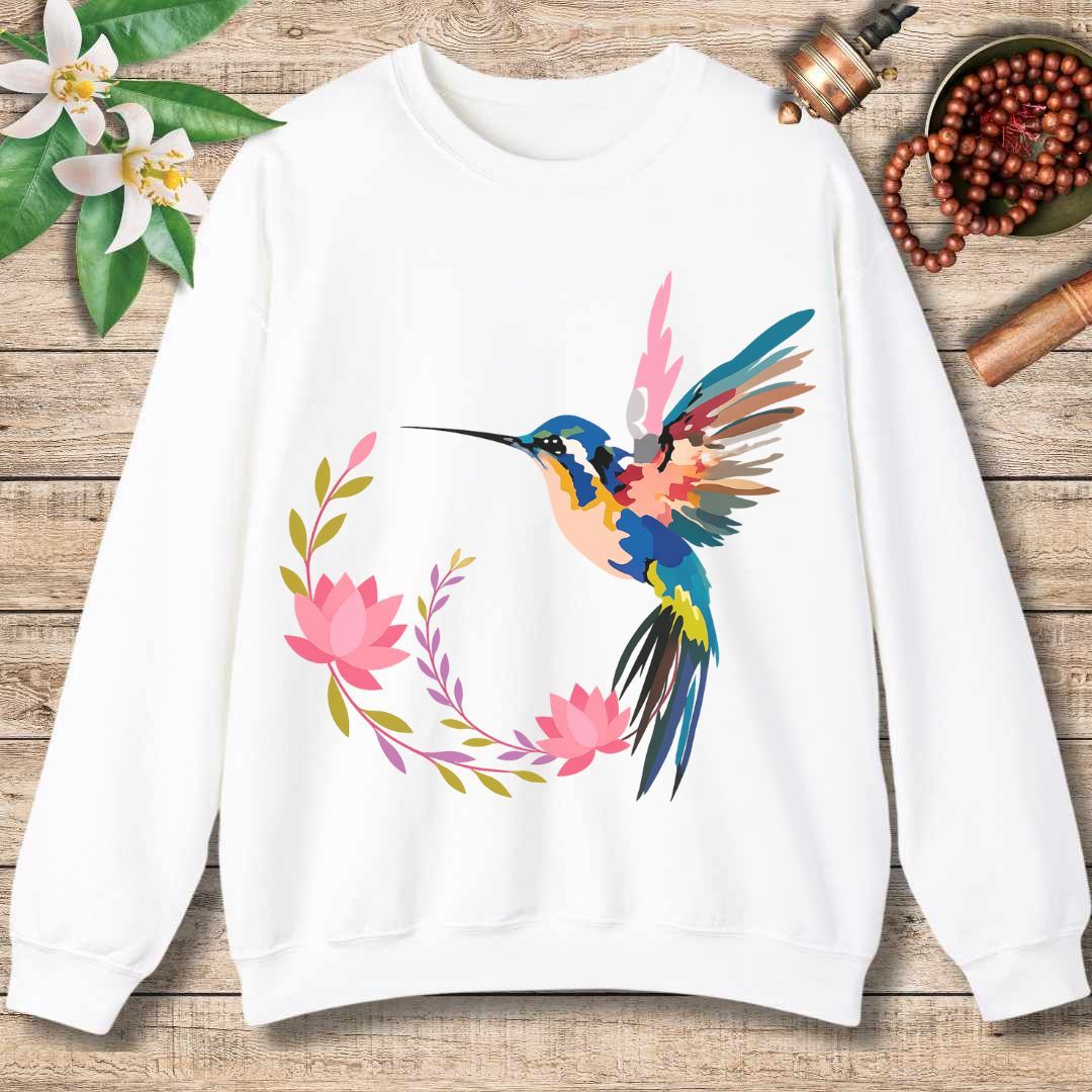 The Humming Bird Lotus Sweatshirt