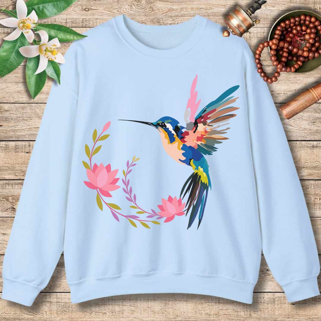 The Humming Bird Lotus Sweatshirt