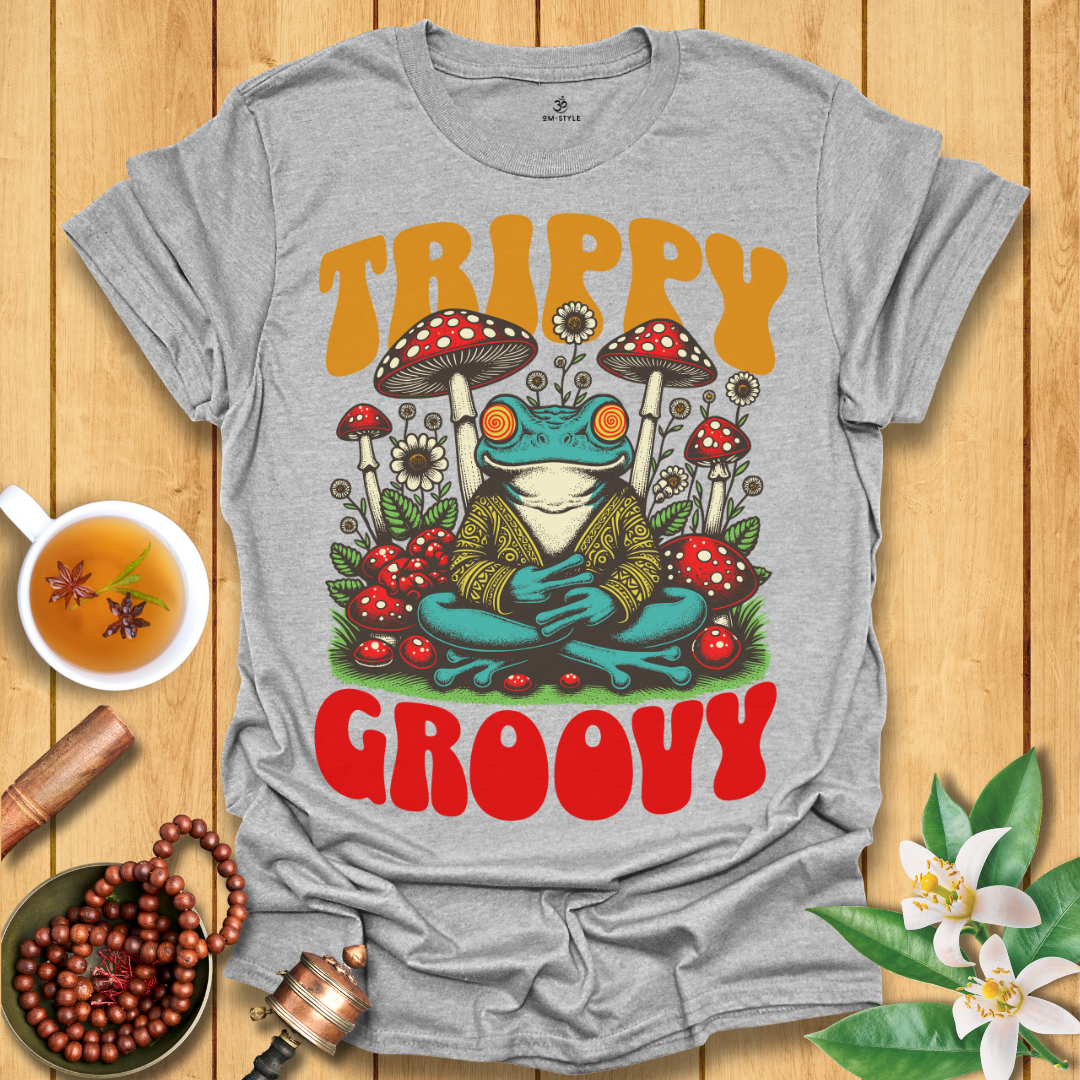 Trippy Groovy Frog T-Shirt