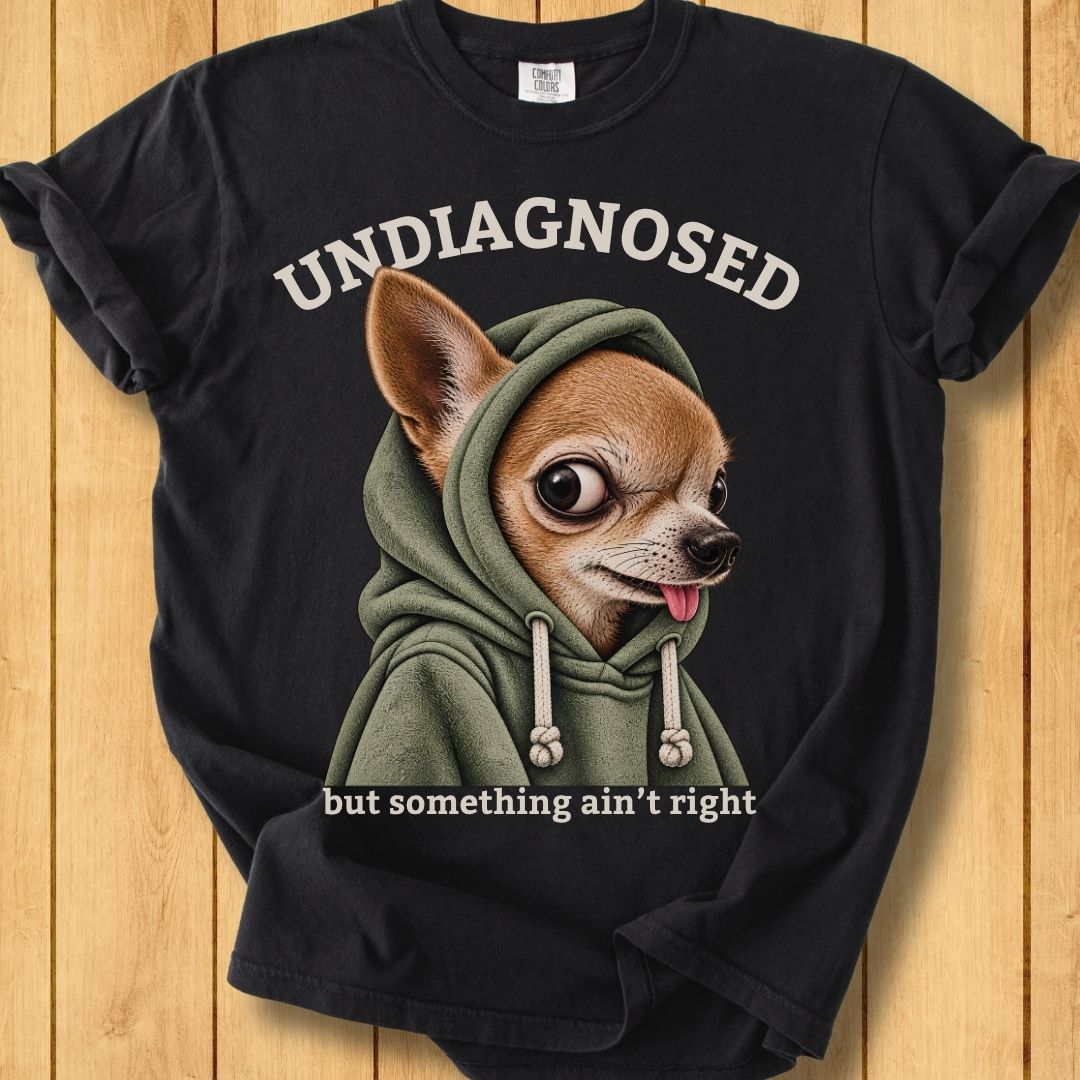 Undiagnosed Unisex Dyed T-Shirt