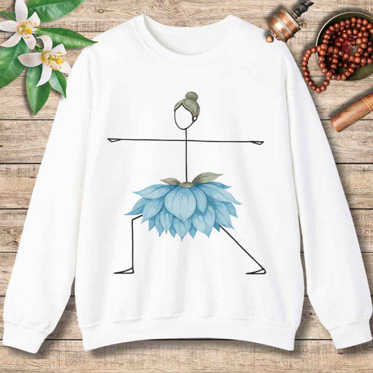 Warrior Pose Sweatshirt