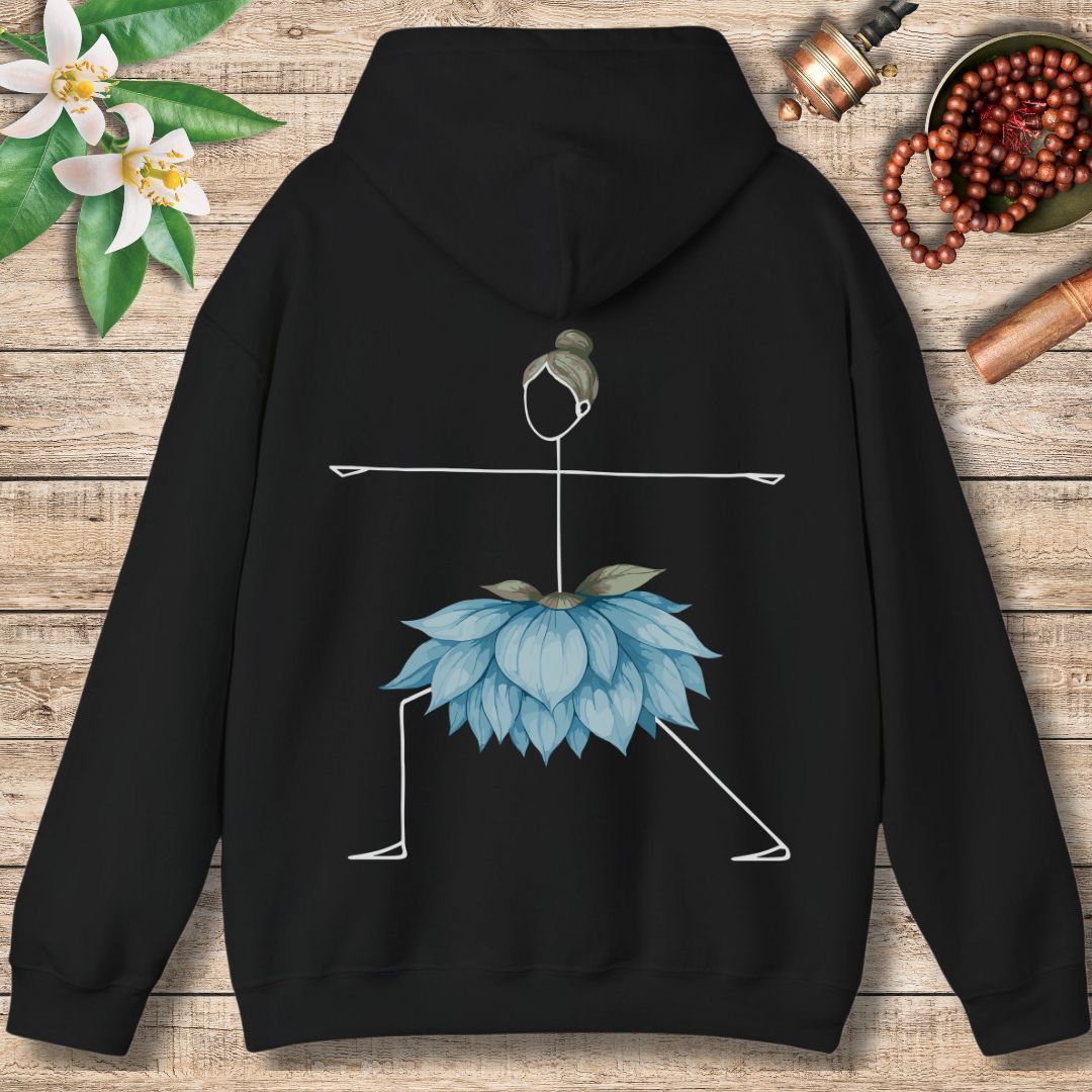 Warrior Pose (Back Only) Hoodie