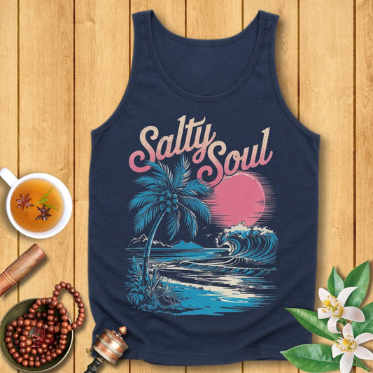 Salty Soul Unisex Jersey Tank