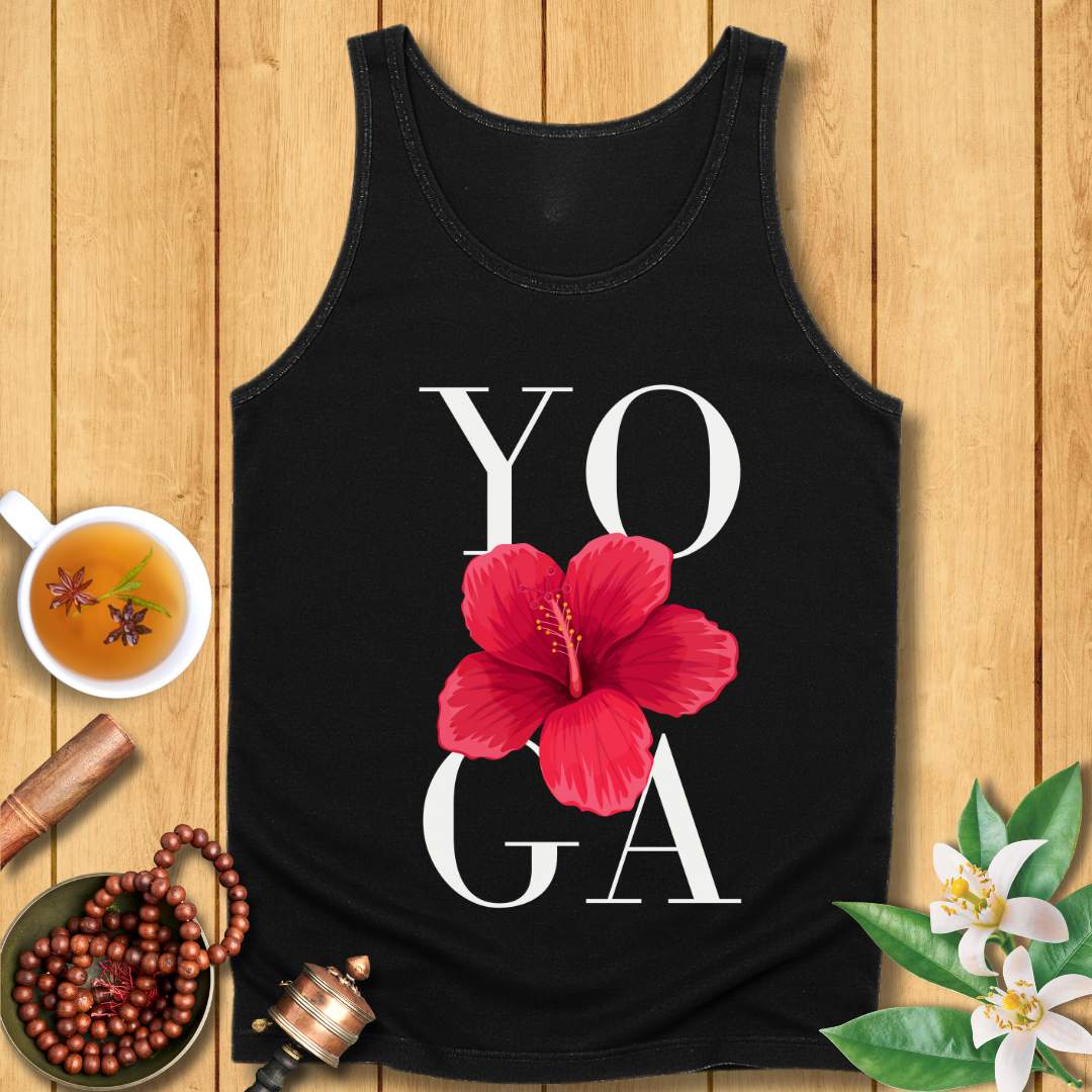 Yoga Bloom Unisex Jersey Tank