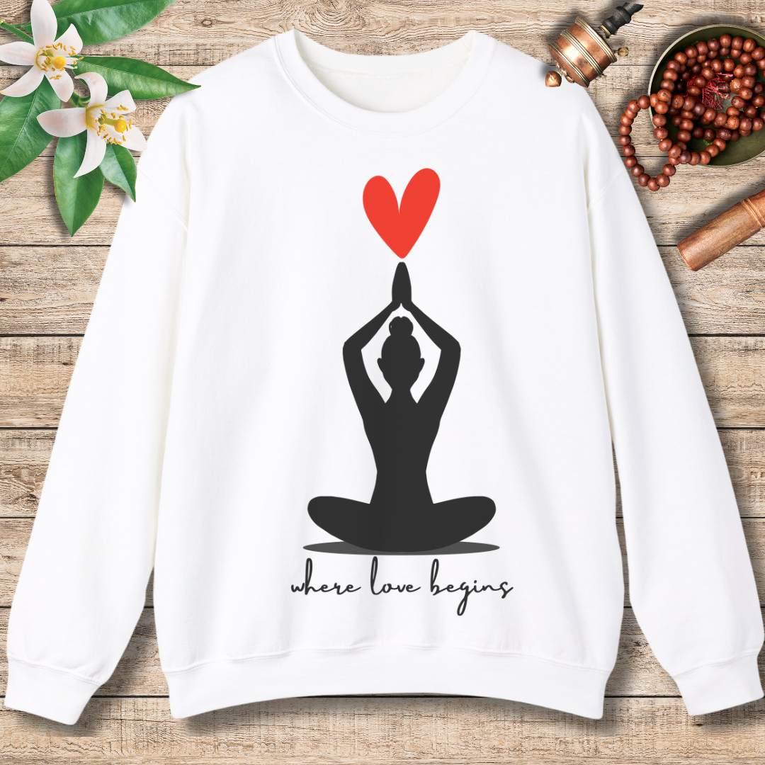 Where Love Begins Sweatshirt