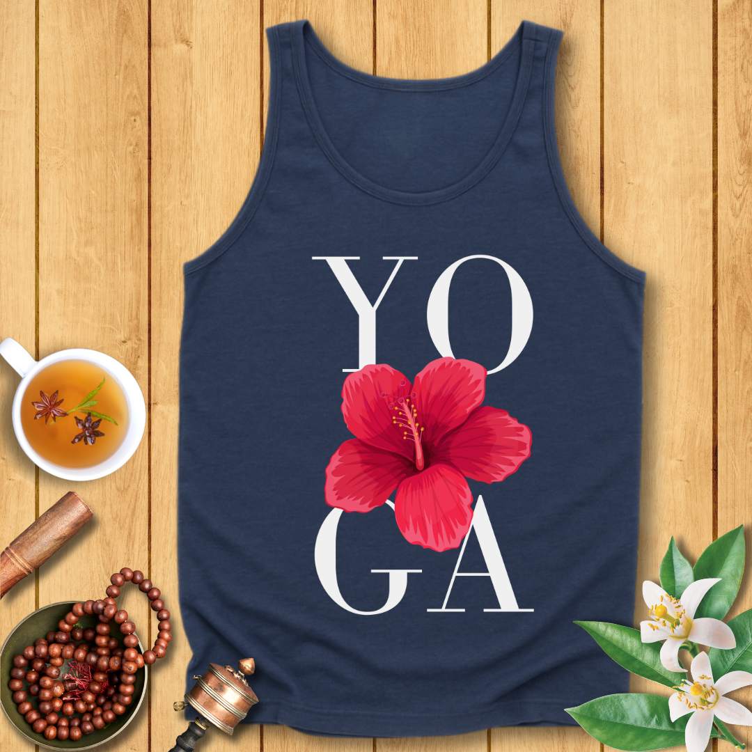 Yoga Bloom Unisex Jersey Tank