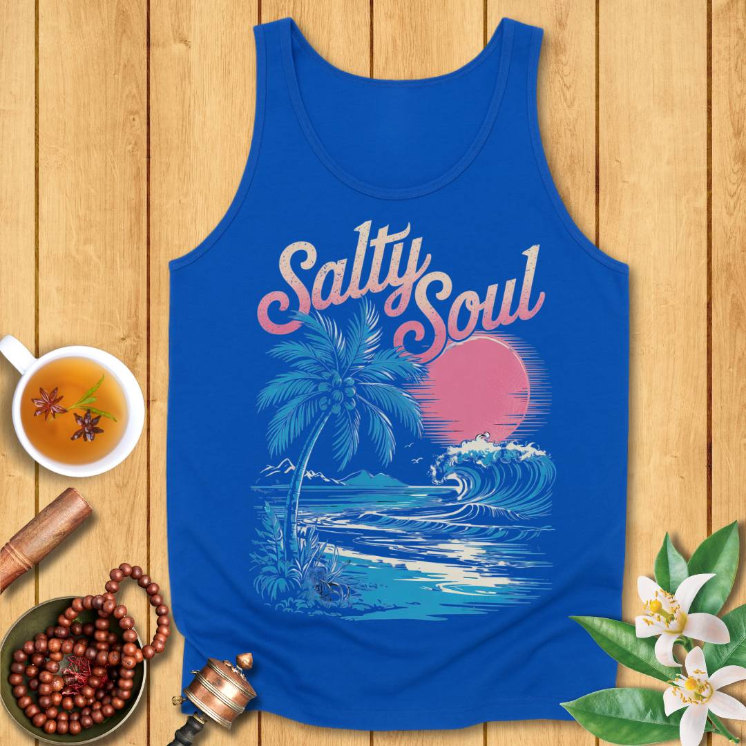 Salty Soul Unisex Jersey Tank
