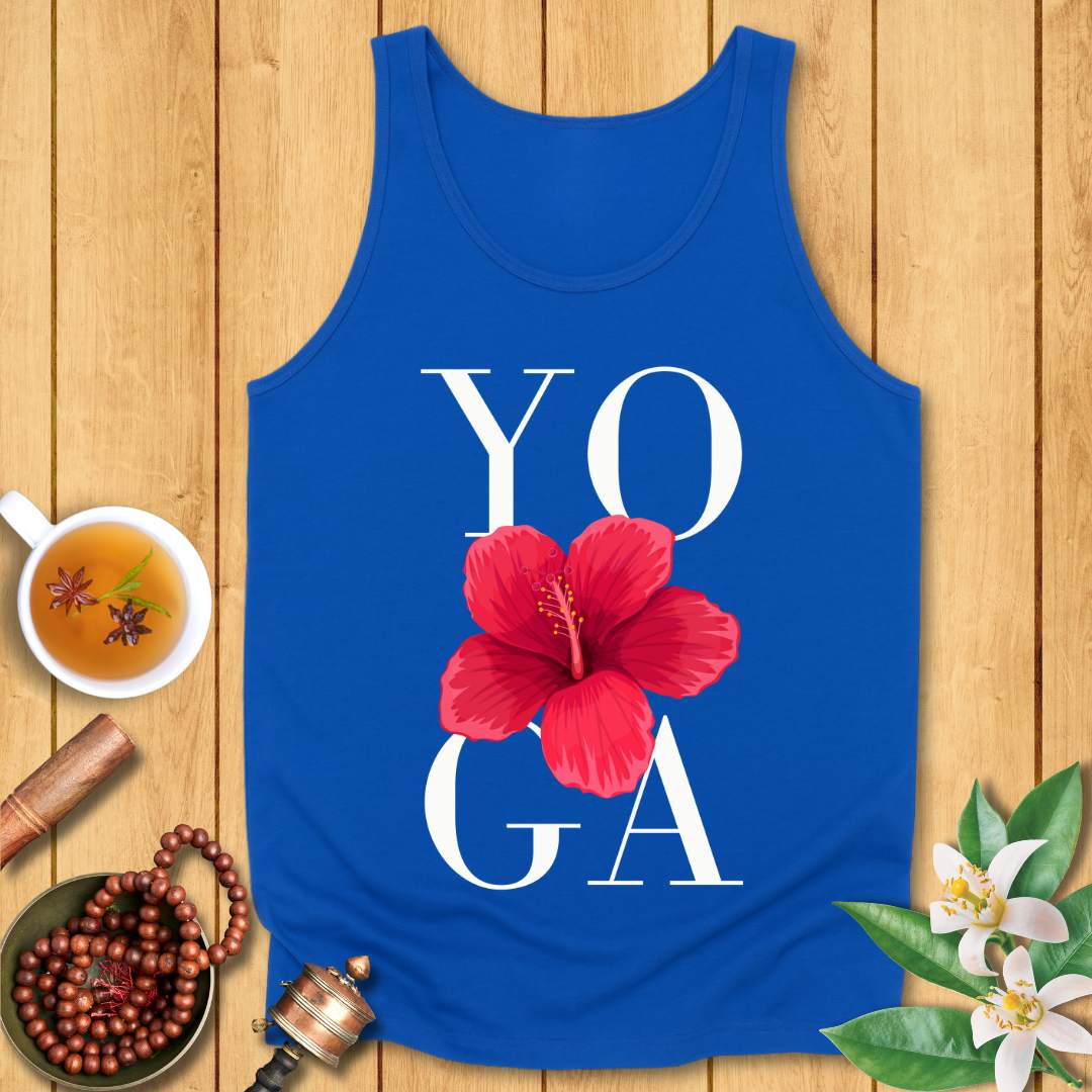 Yoga Bloom Unisex Jersey Tank